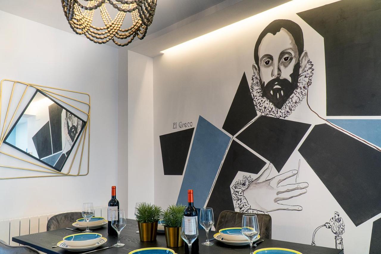 Cervantes 5 Collection - Greco Aparcamiento En El Edificio โตเลโด ภายนอก รูปภาพ