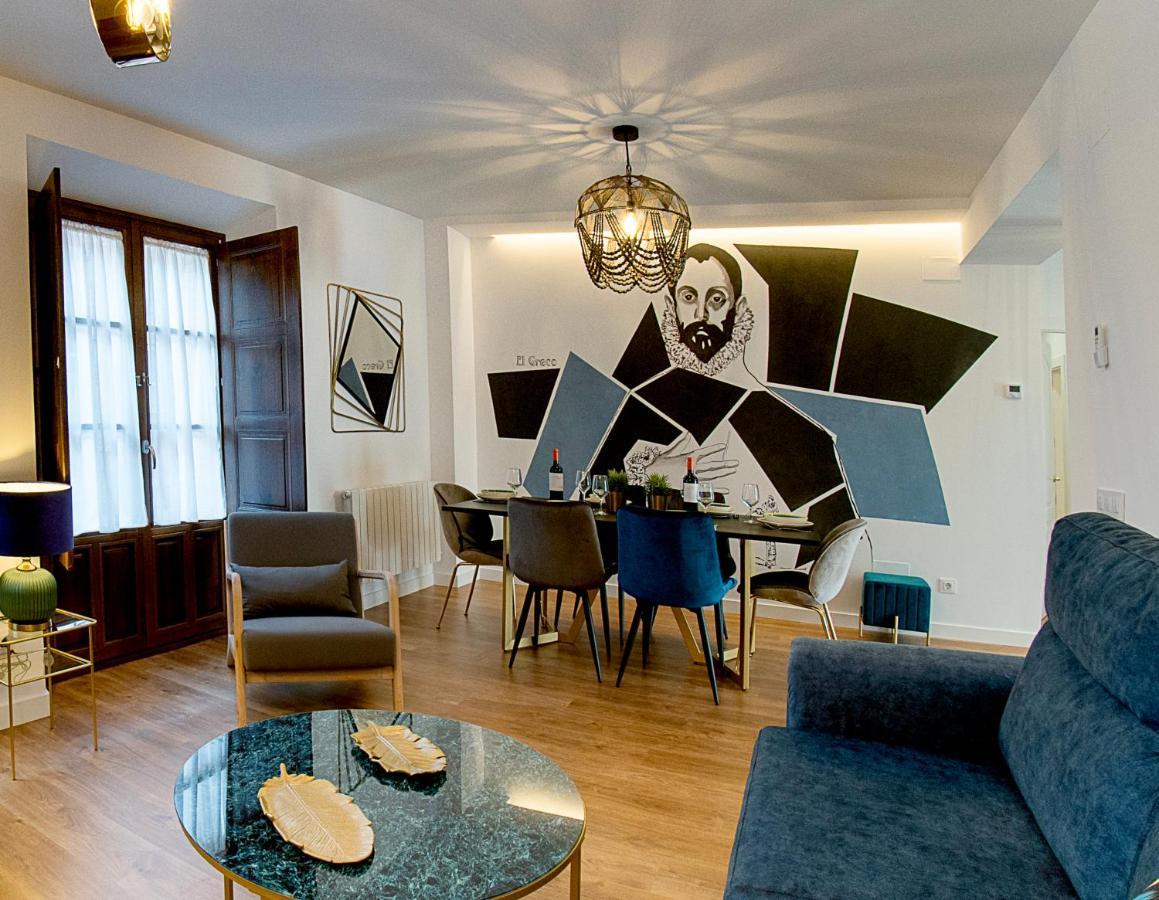 Cervantes 5 Collection - Greco Aparcamiento En El Edificio โตเลโด ภายนอก รูปภาพ