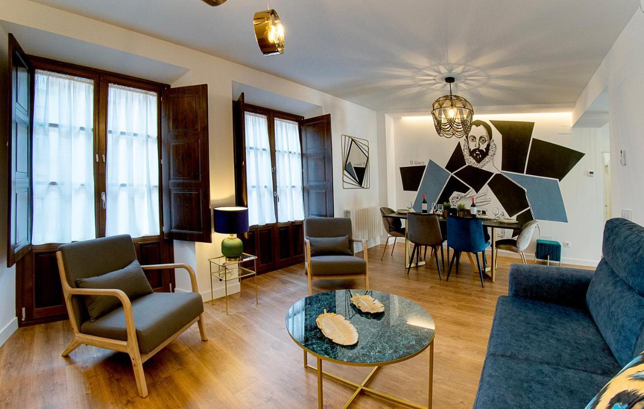 Cervantes 5 Collection - Greco Aparcamiento En El Edificio โตเลโด ภายนอก รูปภาพ