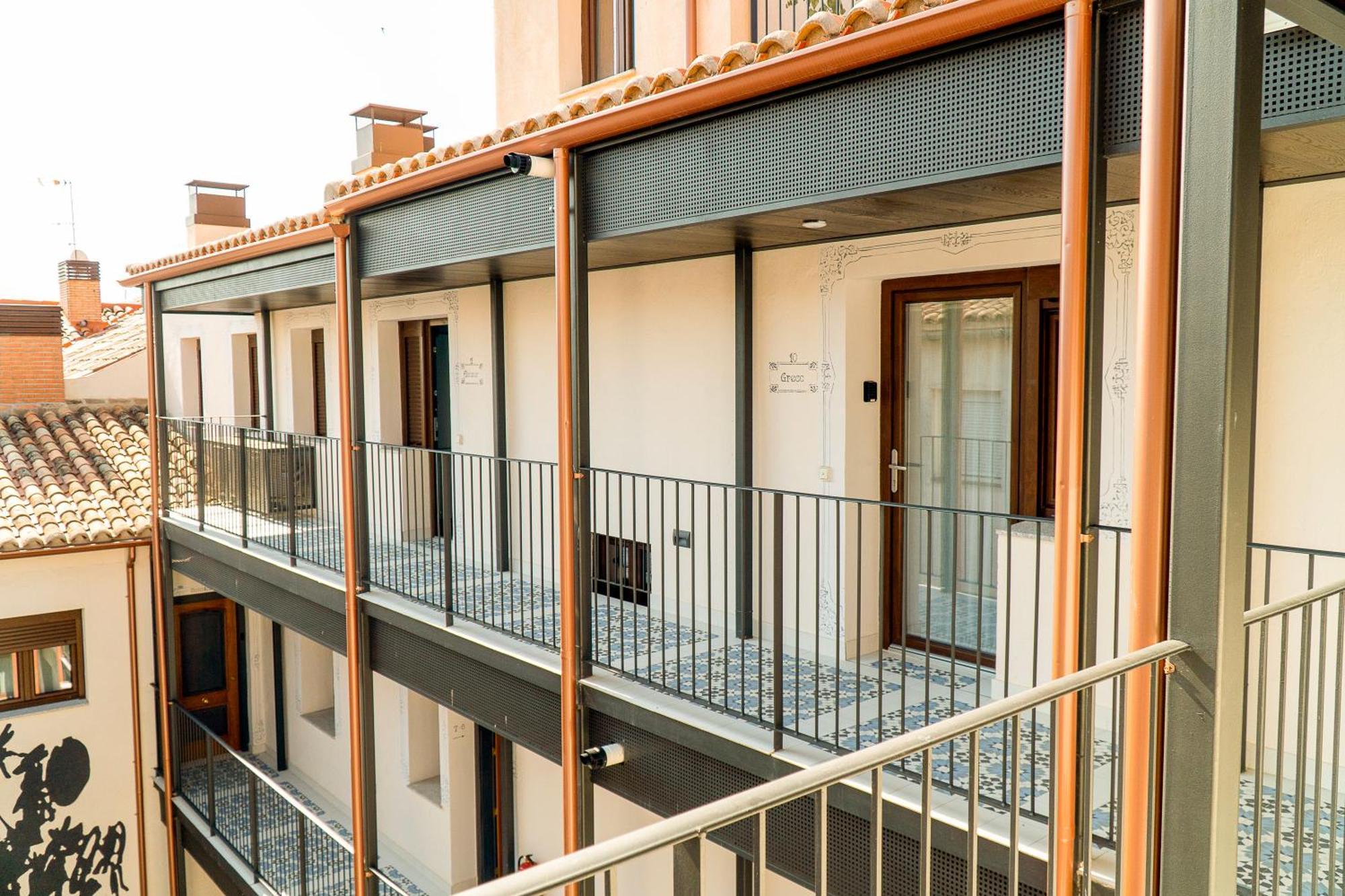 Cervantes 5 Collection - Greco Aparcamiento En El Edificio โตเลโด ภายนอก รูปภาพ